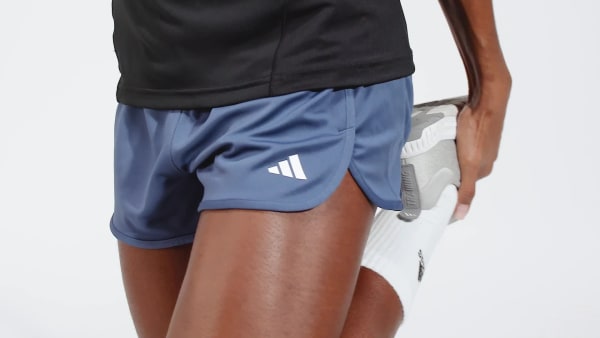 Azul Shorts Pacer Essentials Tejidos Pretina Alta