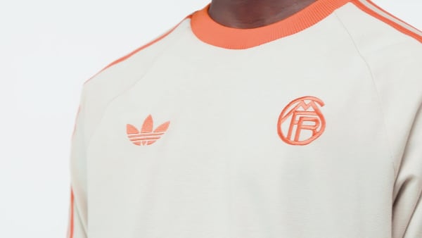 Beige FC Bayern Originals Long Sleeve T-Shirt