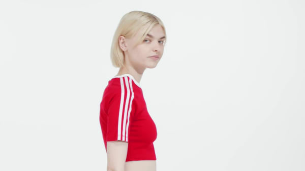 Rojo Polo 3 Tiras Baby