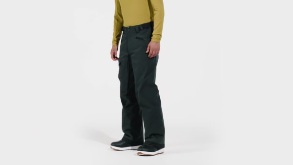 Green TERREX RESORT TWO LAYER INSULATED SNOW Tracksuit Bottoms