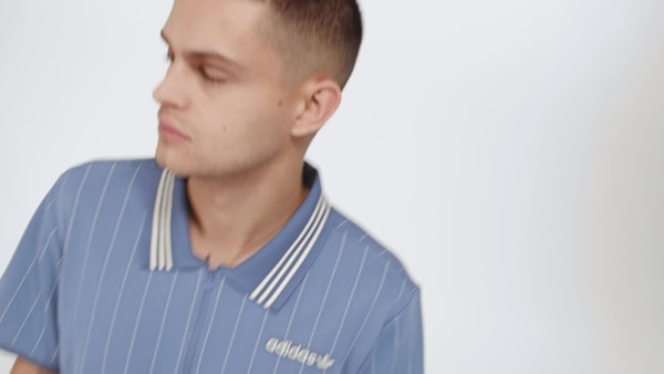 Azul Camiseta Polo Premium
