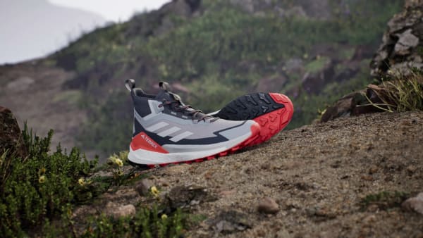 adidas Terrex Free Hiker 2.0 Gore-Tex Hiking Shoes - Grey