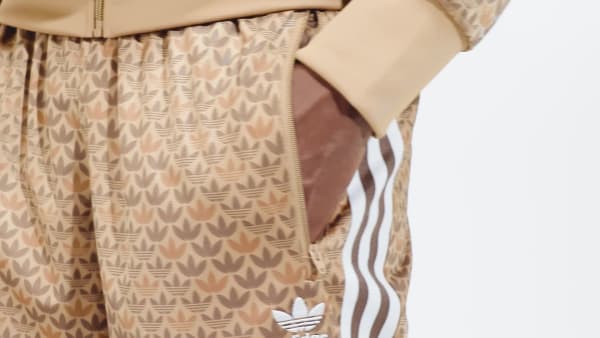 Adidas Football Classic Mono Brown Track Pants – Puffer Reds