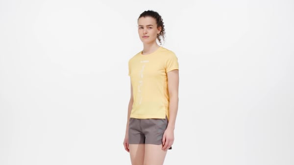 Amarillo Remera de Trail Running Terrex Agravic