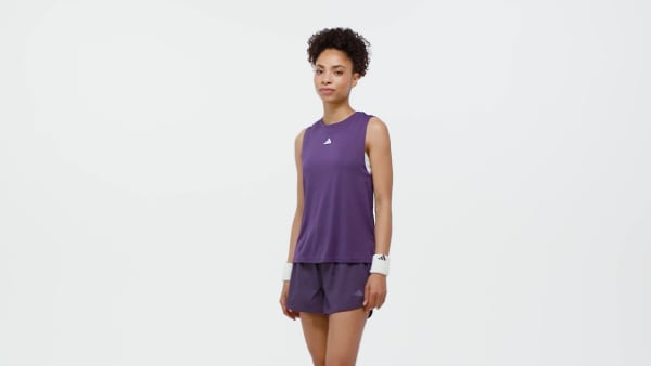 Purple Tennis Climacool+ Match Tank Top