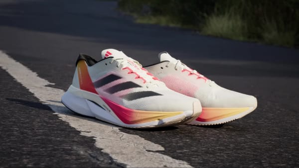 Beige Zapatillas Adizero Boston 12