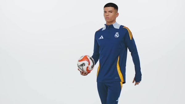 modrá Tréninkový top Real Madrid Tiro 24 Competition