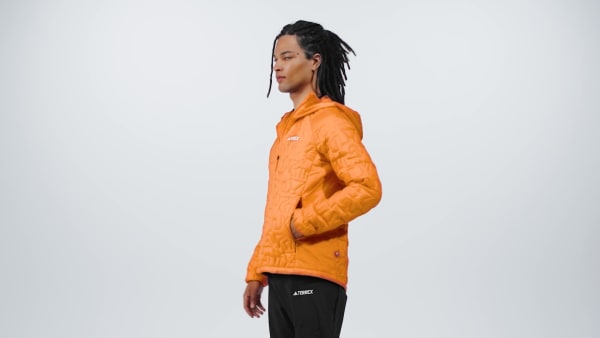 Πορτοκαλί Terrex Xperior PrimaLoft Loose Fill Insulated Hooded Jacket