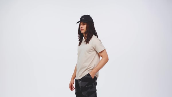 Beige Camiseta Terrex Signature AOP Graphic