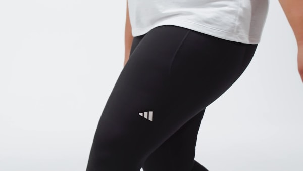 adidas DailyRun 7/8 Leggings (Plus Size) - Black, Women's Running