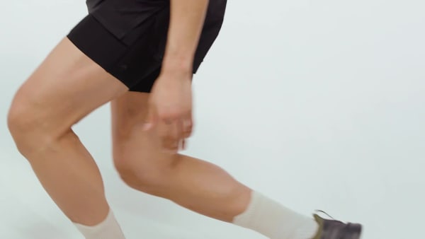 Preto Shorts Corrida 2 em 1 Adi365 H.Koumori