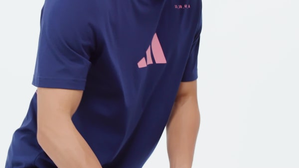 Azul Remera Category Graphic de Pádel