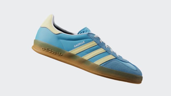 Azul Tênis Gazelle Indoor