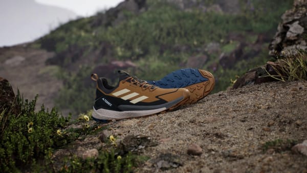 Brun Terrex Free Hiker 2.0 Low Gore-Tex Vandringsskor