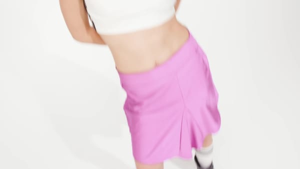 Purple Fashion Satin Miniskirt