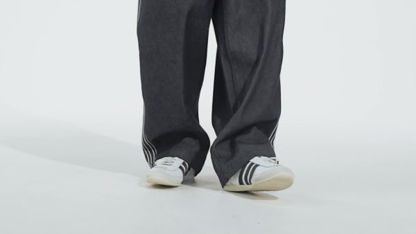 Azul Pantalón Deportivo Denim