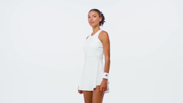 bílá ŠATY TENNIS Y-Dress CLIMACOOL