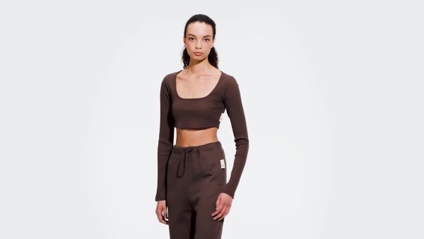 Castanho Camisola Curta Studio Lounge