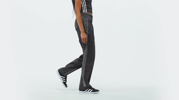 Đen QUẦN TRACK PANT ỐNG RỘNG PEARL FIREBIRD