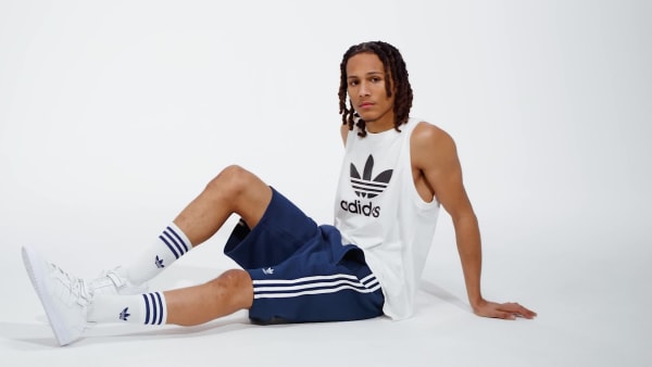 Blu Short adicolor 3-Stripes