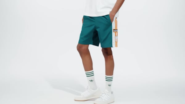 Turquoise Adibreak Short