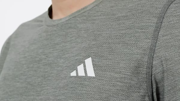 Siva Tričko Own the Run Tee