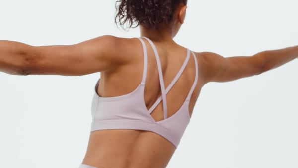 Purple All Me Essentials Medium Support Bra