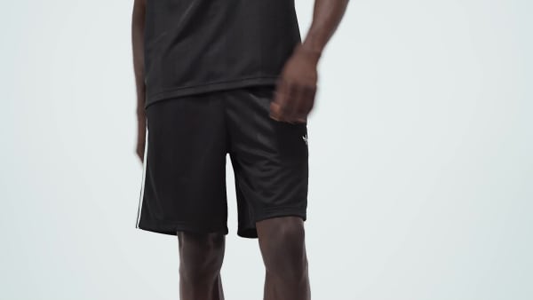 Negro SHORTS TÉCNICOS 3 RAYAS HOLGADOS