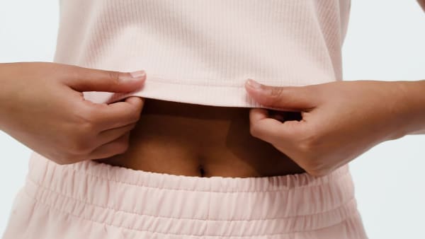 roze ALL SZN RIB Tanktop