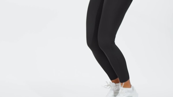 Schwarz TECHFIT 7/8-Leggings