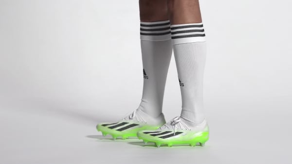 Blanco Botines de Fútbol X Crazyfast.1 Terreno Suave