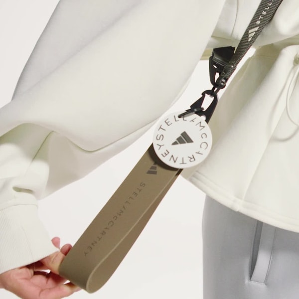 Beige adidas By Stella McCartney Peplum Hettegenser