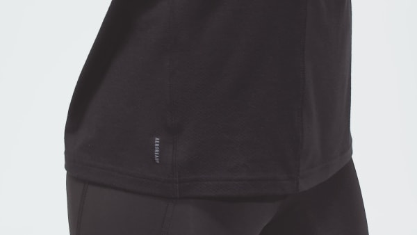 Negro Remera de Entrenamiento Train Essentials Big Performance Logo