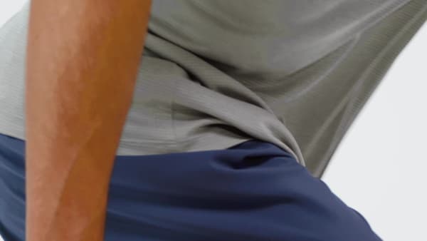 Gris Remera de Running adi365 Essentials