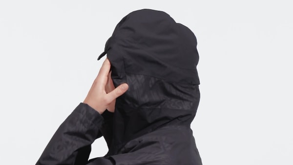 Black Terrex Utilitas RAIN.RDY 2.5-Layer Rain Jacket