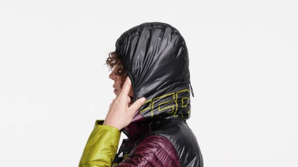 Πράσινο Techrock Year-Round Down Hooded Jacket LBW13