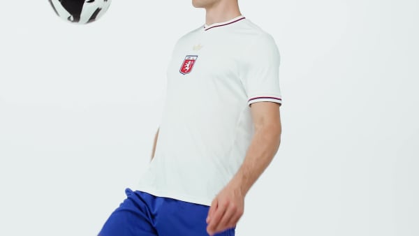 Bialy Koszulka Olympique Lyonnais Anniversary