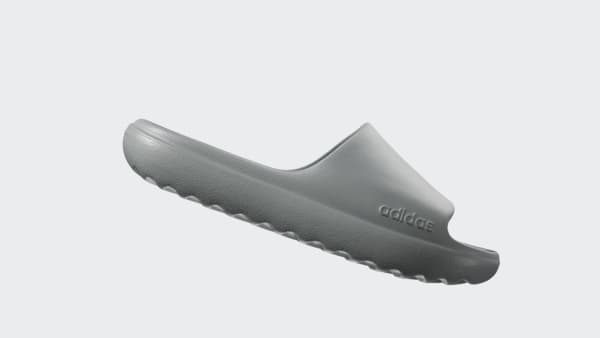 Silver Adilette Lumia Slides