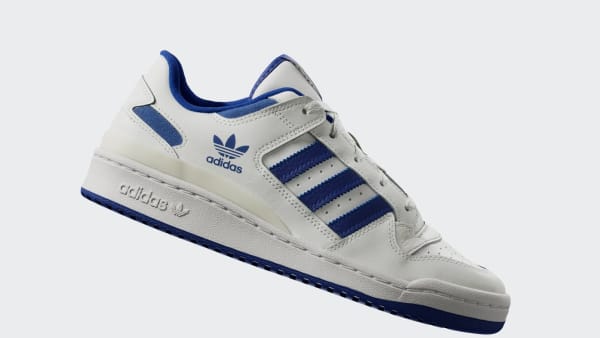 White Forum Low CL Shoes
