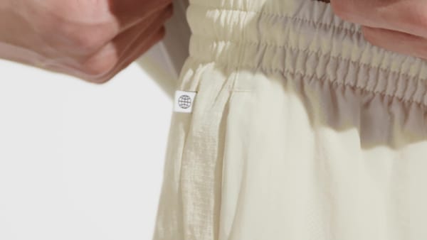Beige Pantalon de survêtement mix de matières Reveal TK487
