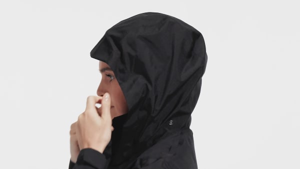 Negro Casaca para Lluvia Terrex Multi RAIN.RDY 2 Capas