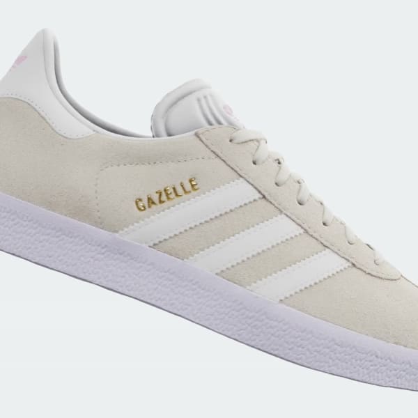 Adidas white outlet gazelles