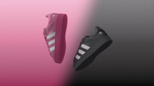 Cinzento Sapatilhas com Atacadores Elásticos LED Campus 00s — Criança