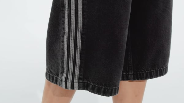 Negro Shorts Adicolor Denim Firebird 