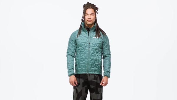 Verde Chaqueta Terrex Xperior con aislamiento PrimaLoft de relleno suelto