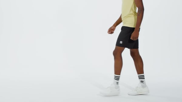 Black Adicolor 8-Inch Swim Shorts