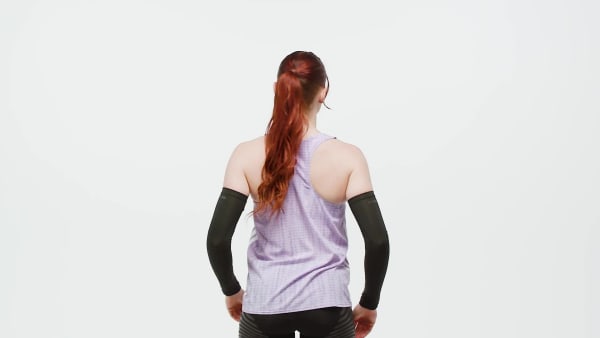 Purple Adizero Running Singlet