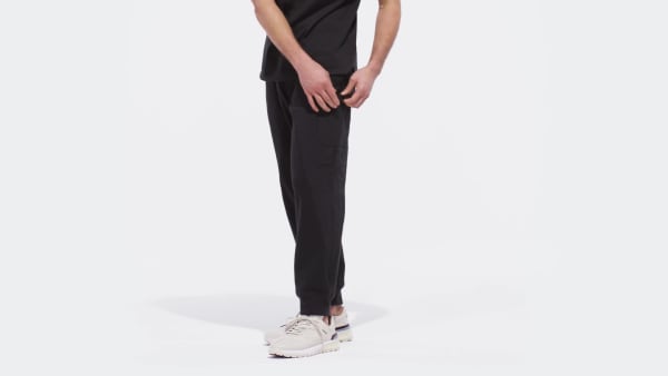 Zwart Adicross Quilted Golfbroek