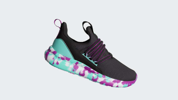 Black Lite Racer Adapt 7.0 Shoes Kids