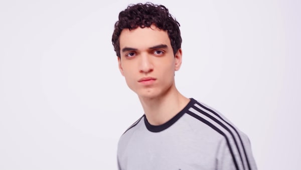 Grijs Adicolor Classics 3-Stripes Longsleeve